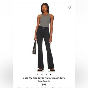 Free People Onyx Flare Jeans